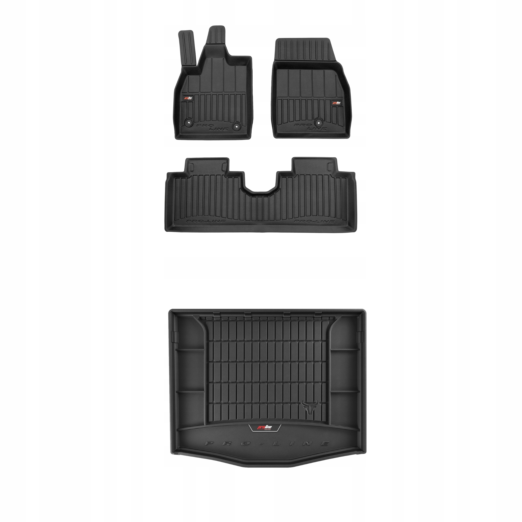 Frogum 3D Sada gumových koberců a rohože s logem pro Ford Mustang Mach-E od 20 let