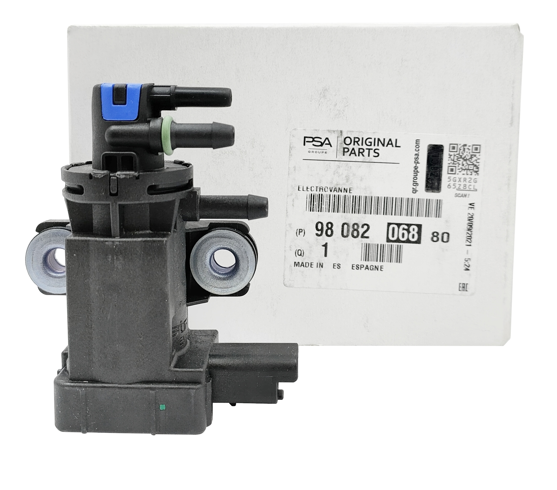 

9808206880 Oryg Elektrozawór Turbo Citroen Peugeot