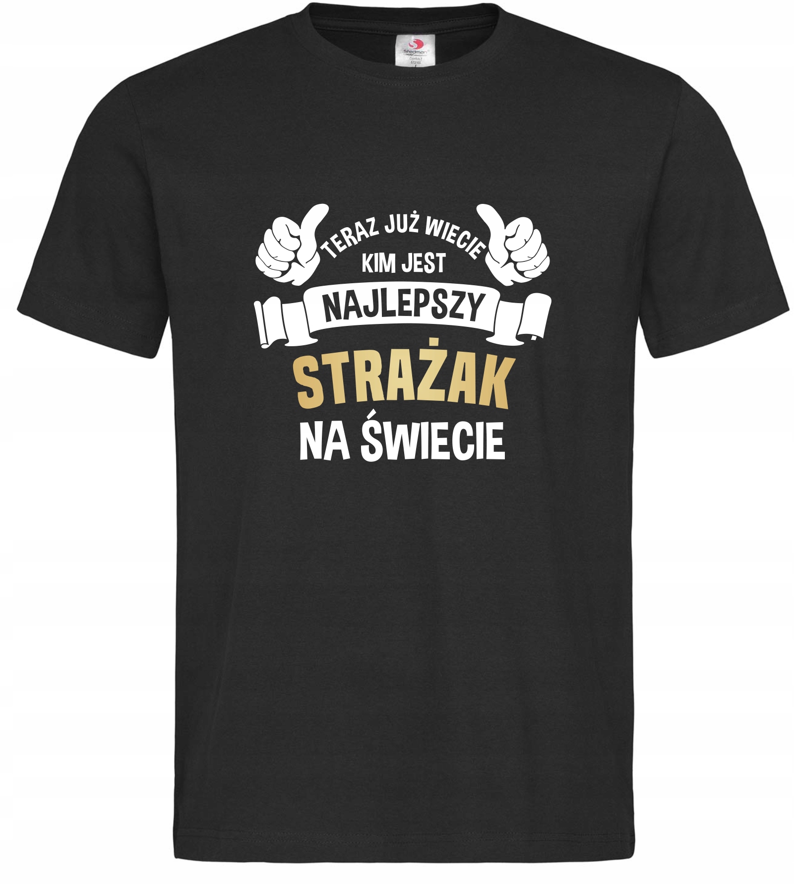 

koszulka Dla Strażaka z nadrukiem prezent M