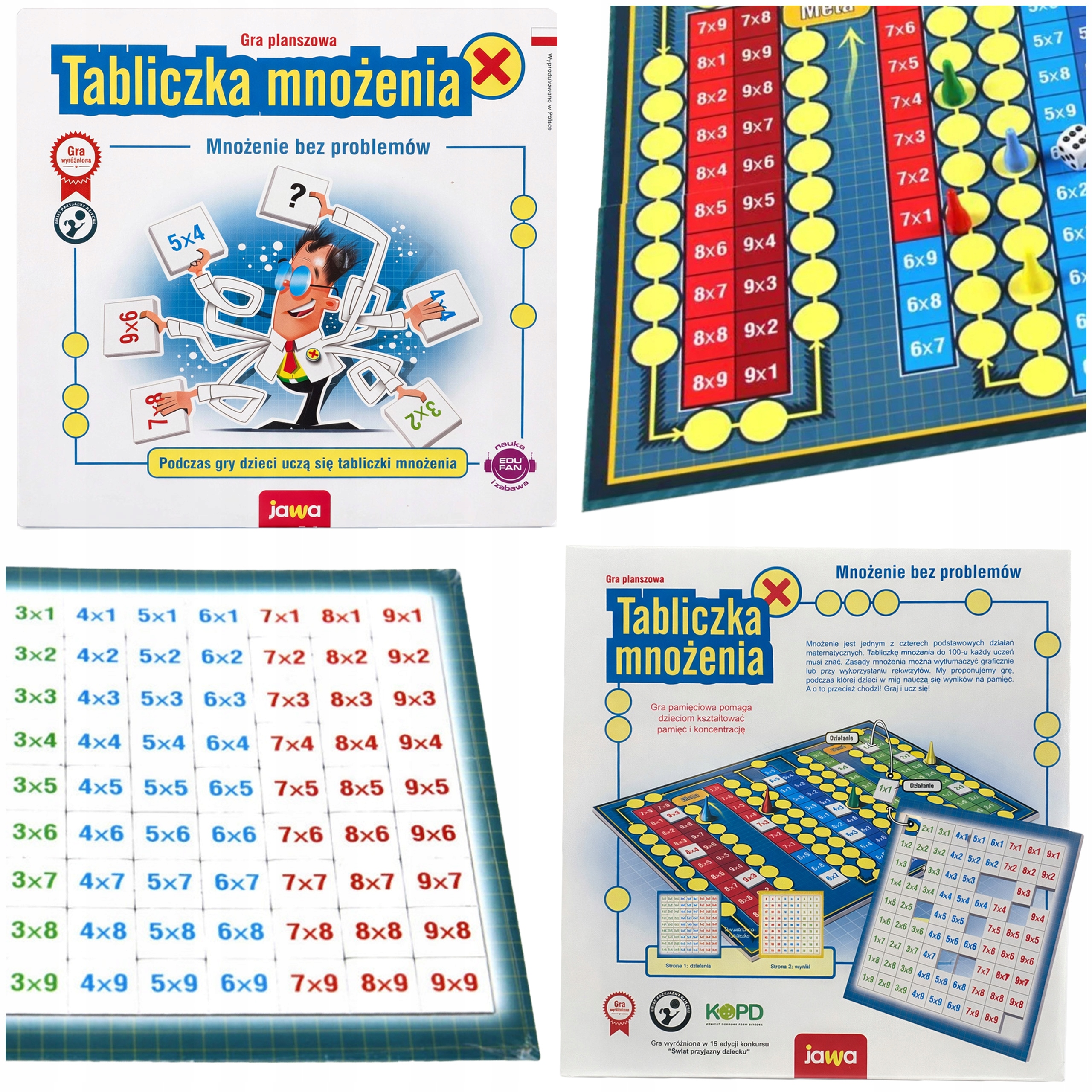 Gry Planszowe dla Dzieci Gra na Logiczne Myślenie Planszówka Matematyczna