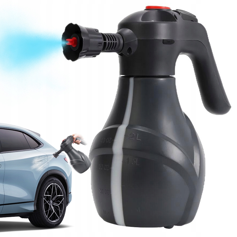 Elektrický Napěňovač 2 L Pro Mytí Aut Usb, Hustá Pěna Pro Zahradu