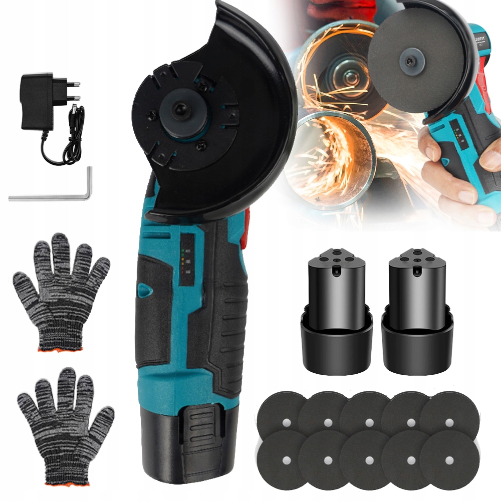 Bezdrátová Úhlová Bruska 12V S Diamantovým Kotoučem Pro Přesnou Práci