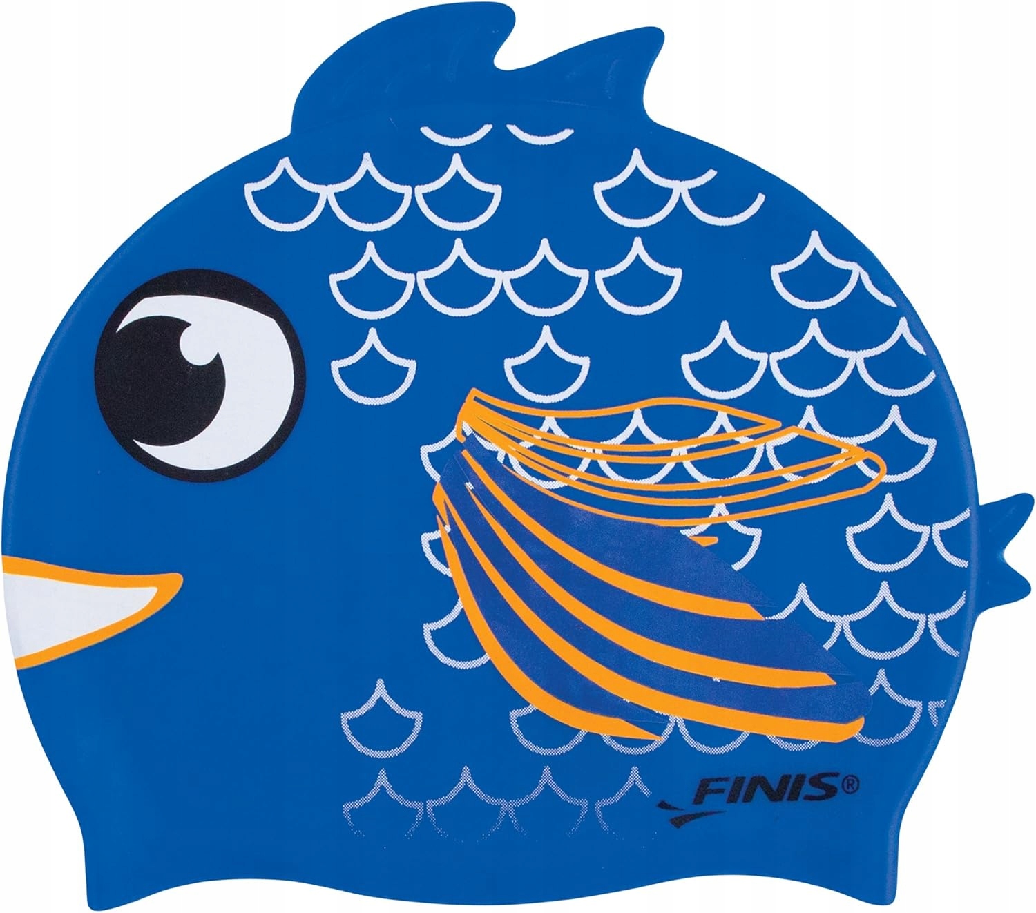 Czepek pływacki dla dzieci junior Finis Heads Bay Fish
