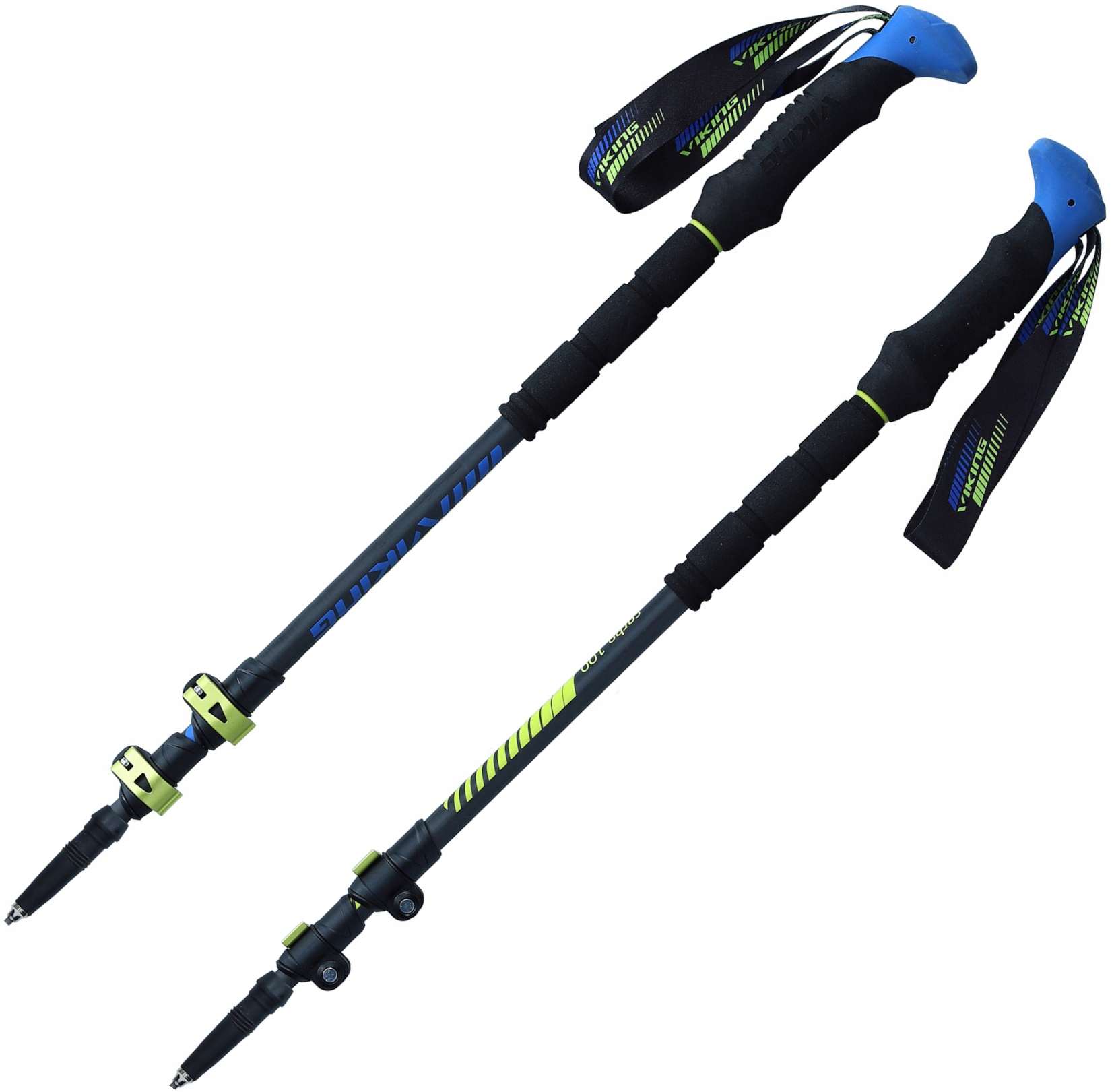 Kije Trekkingowe Viking Carbo Lite Trekking Regulowane Carbon