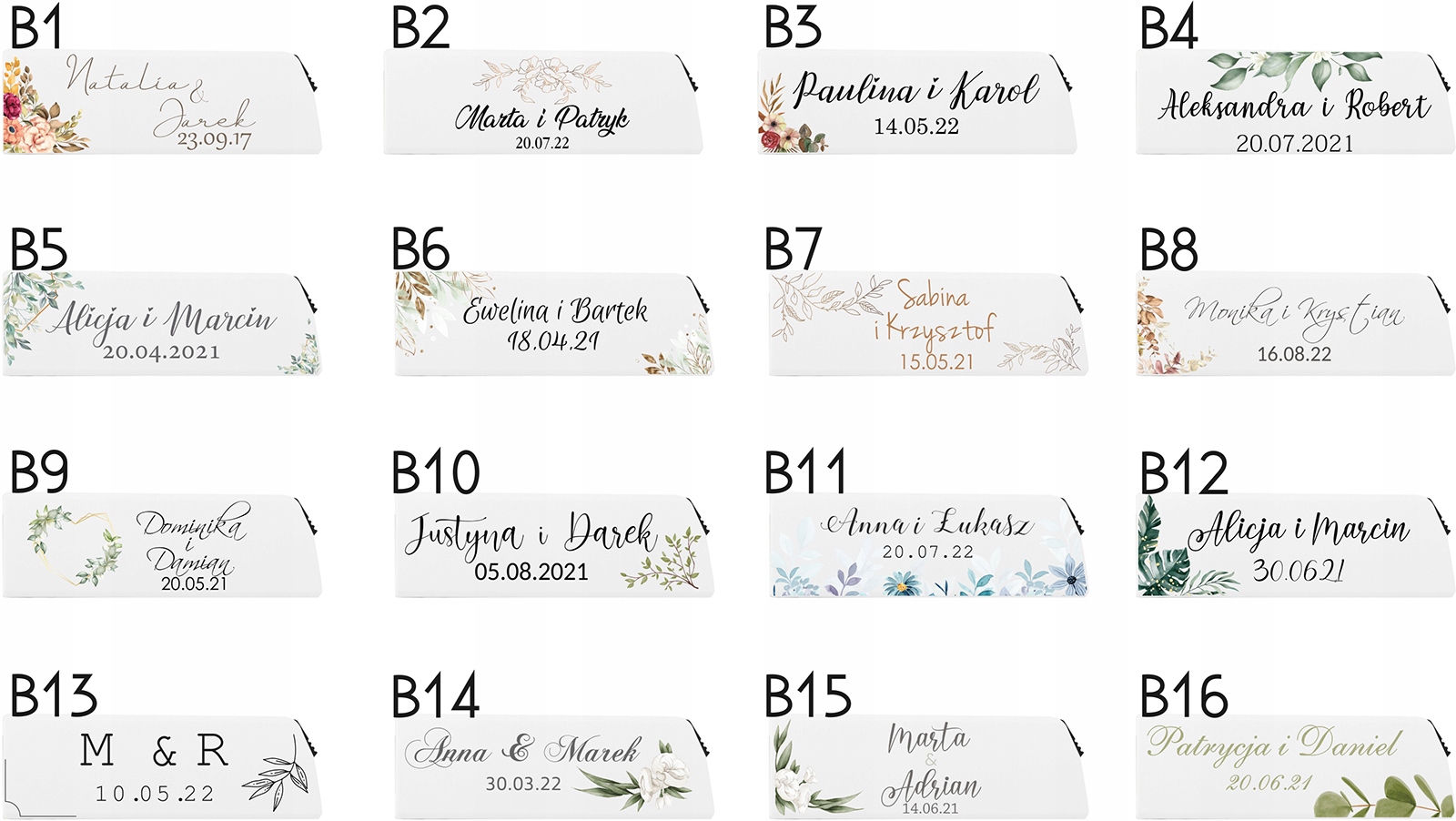 Pamiątka Ślubu PREZENT Pendrive 16 GB na zdjęcia i filmy z Twoimi wzorami Kod producenta UCL3 WHITE USB 3.0