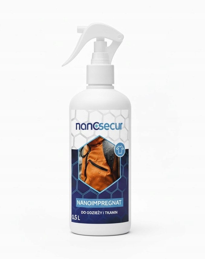 Nanosecur impregnat do odzieży i tkanin w tym odzież z membraną 0,5L
