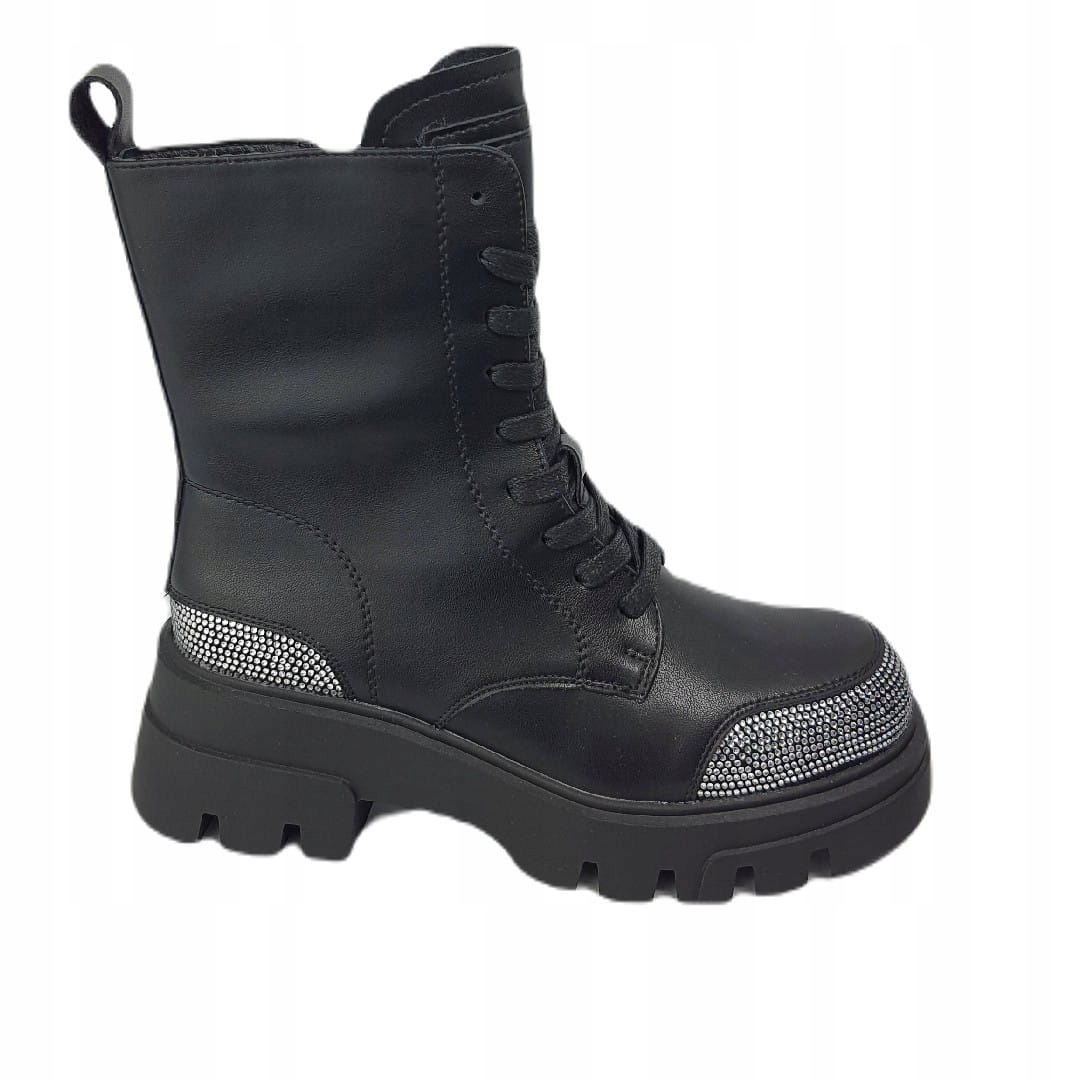 Dámské kotníkové boty Artiker 53C0235 Černá 36, Černá