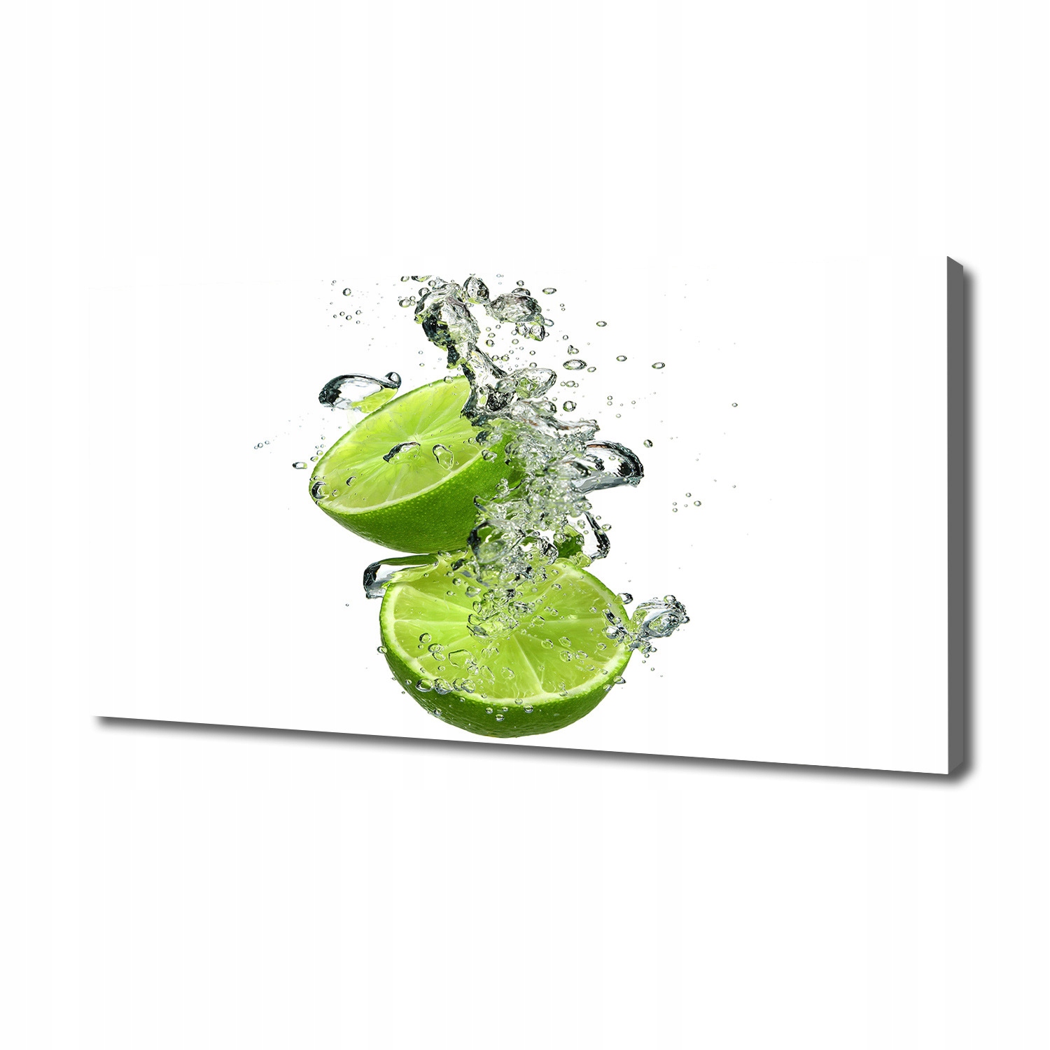 

Foto obraz na płótnie Limonka pod wodą 140x70 cm