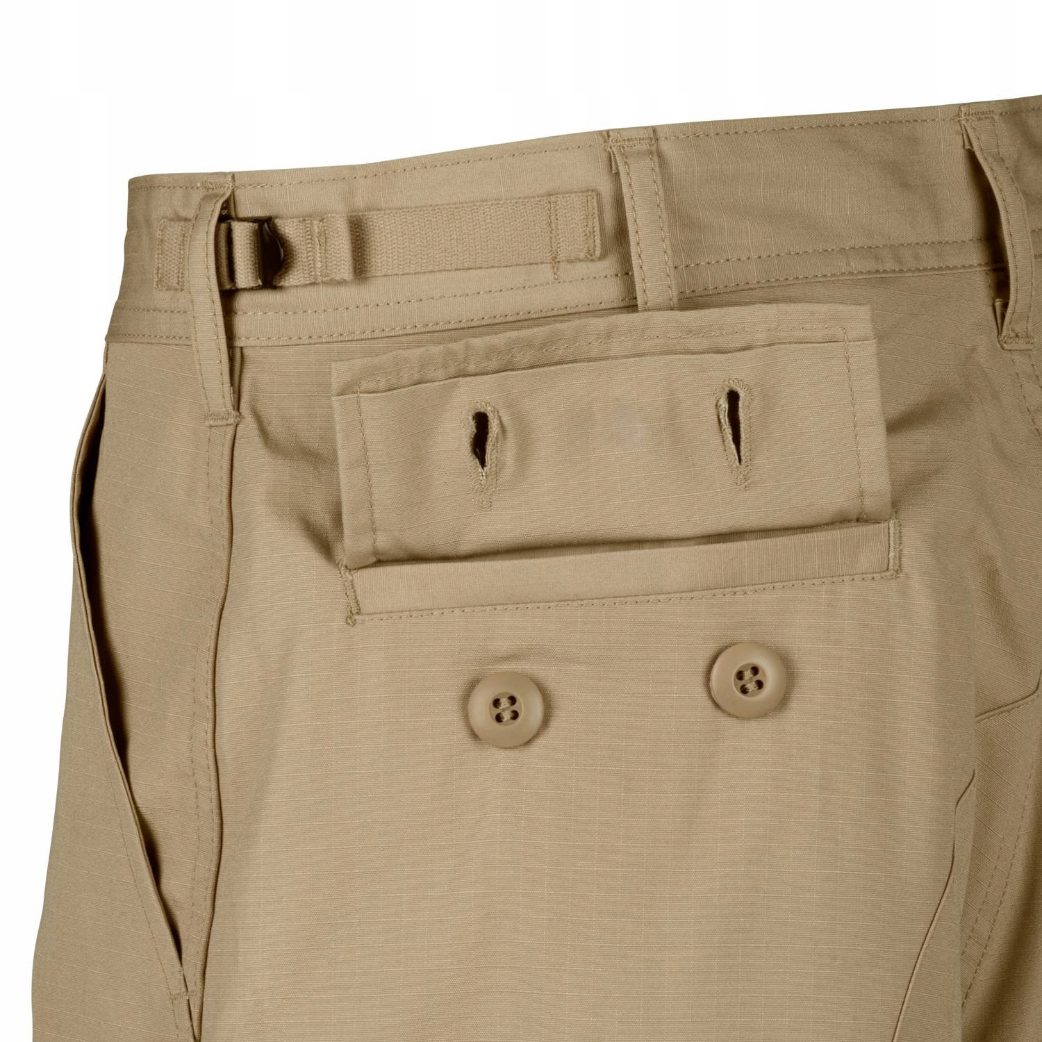 Spodenki Helikon BDU RipStop Beż/Khaki 3XL Właściwości szybkoschnące