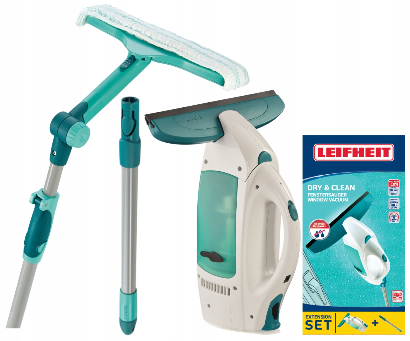 

Leifheit 51001 Odkurzacz Do Szyb Myjka Drążek