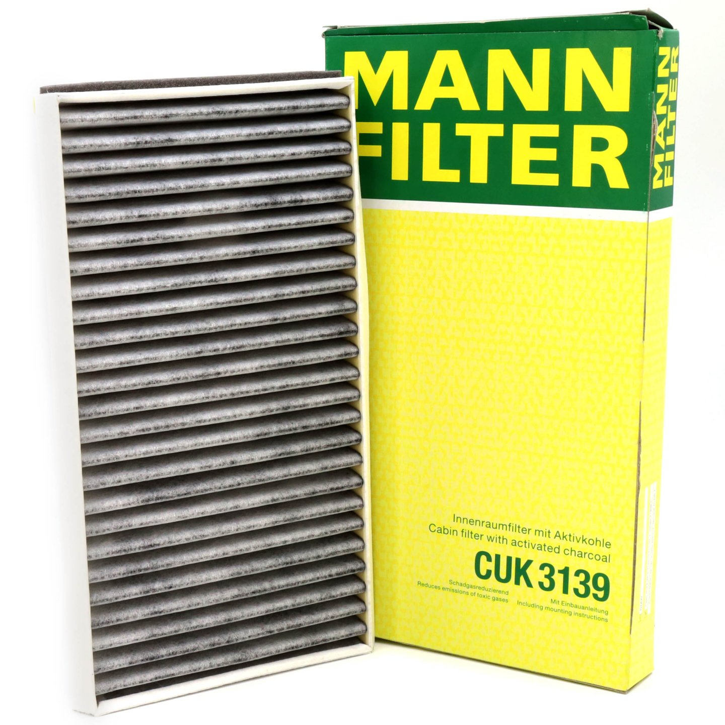 

Filtr Kabinowy Węglowy Mann CUK3139