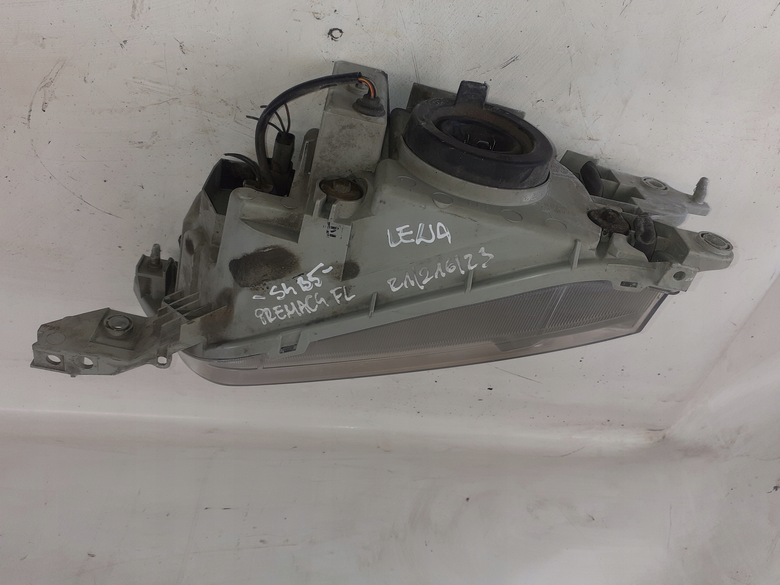 light Premacy and FL Mazda light front left
