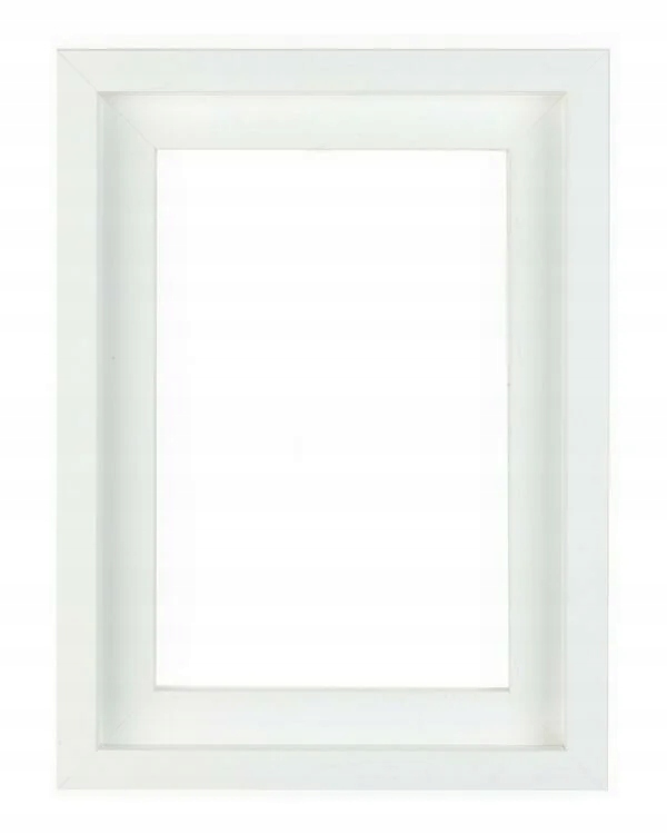 Obrazový rám dřevěný Wide bílá 60x90 cm