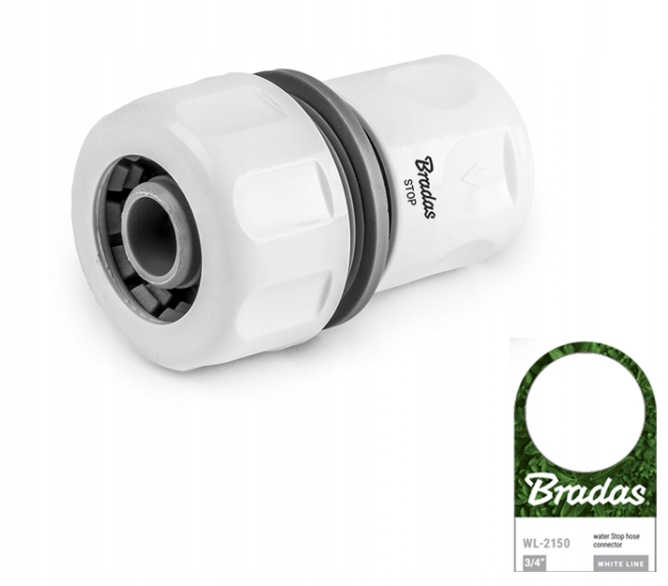 SZYBKOZŁĄCZE WĘŻA 3/4'' STOP WHITE LINE WL-2150