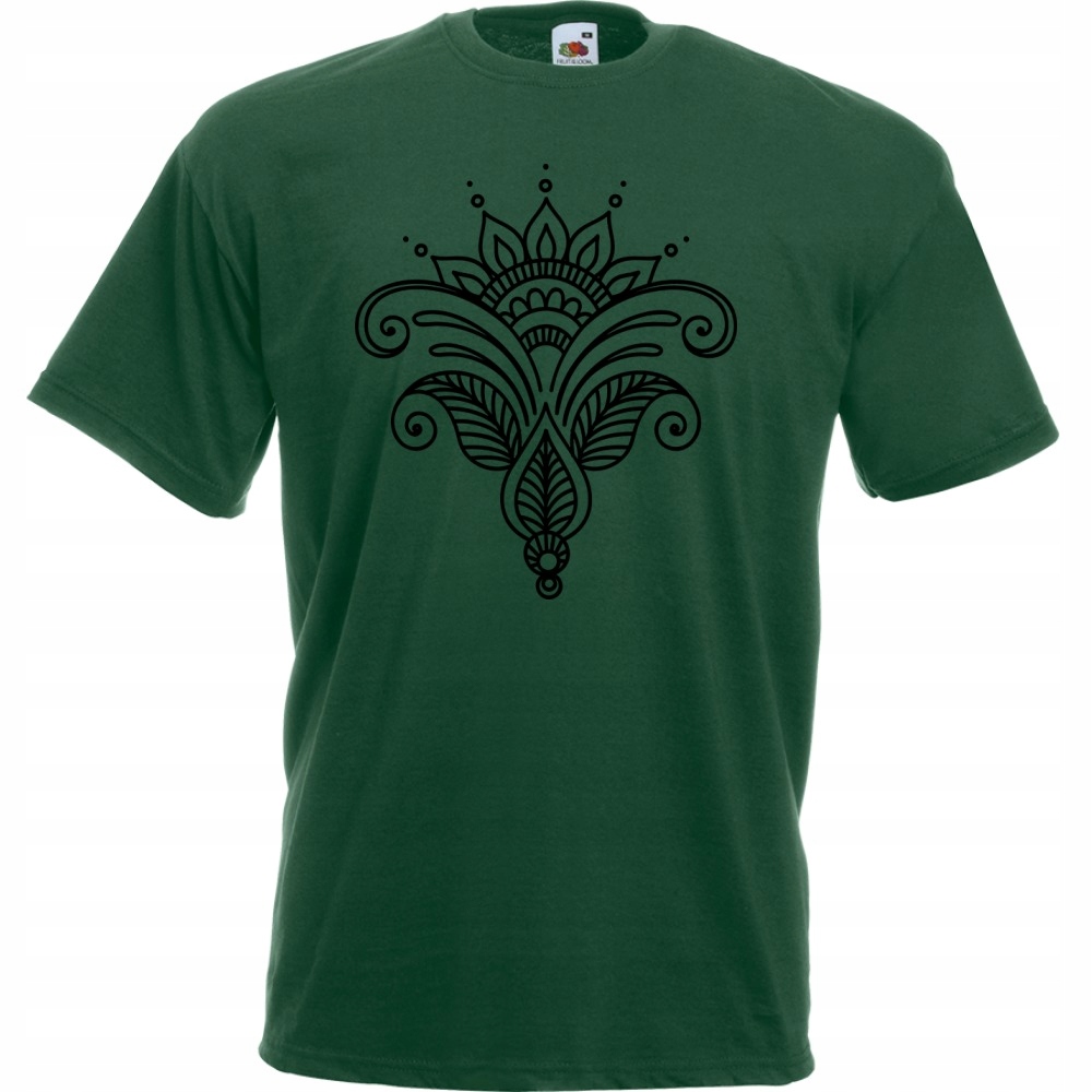 

Koszulka mandala symbol L butelkowa