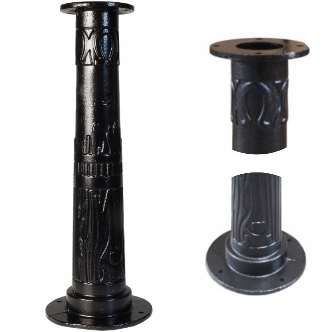 Podstawa Żeliwna Do Pompy Ręcznej Abisynki Ozdobna Czarna Solidna Mocna