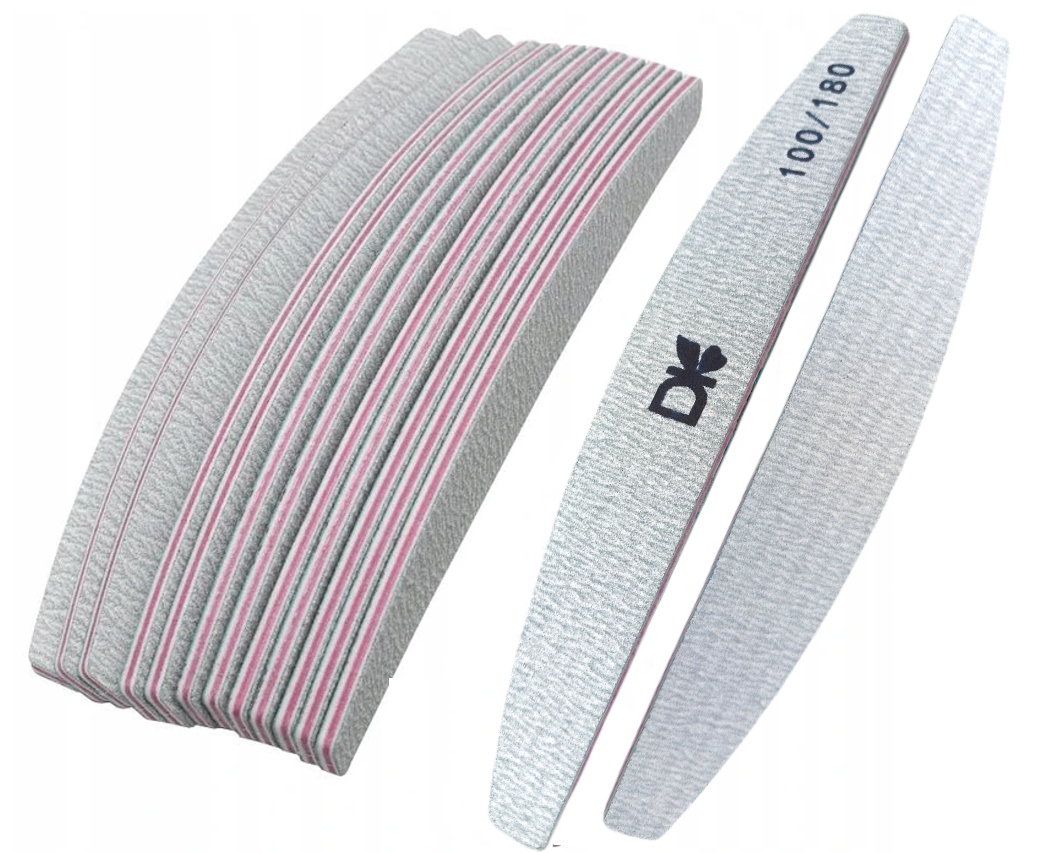 

25x pilnik do paznokci łódka półksiężyc Dk 100/180