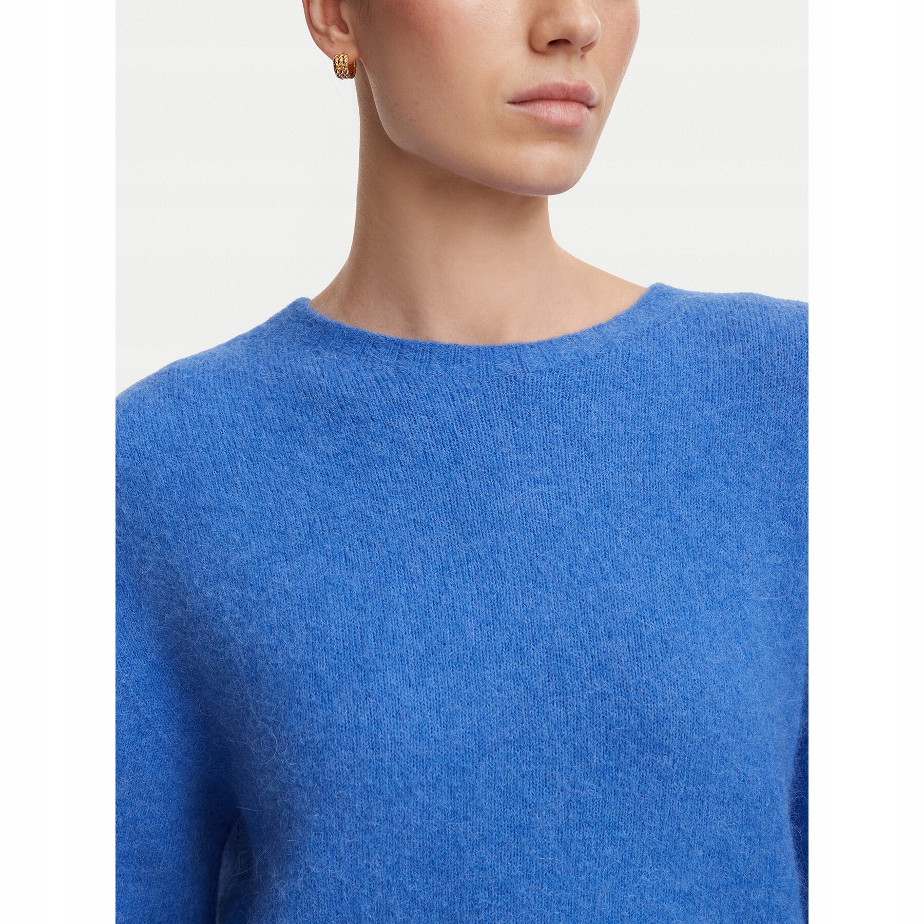 Damskie Sweter 2623366322200 niebieski