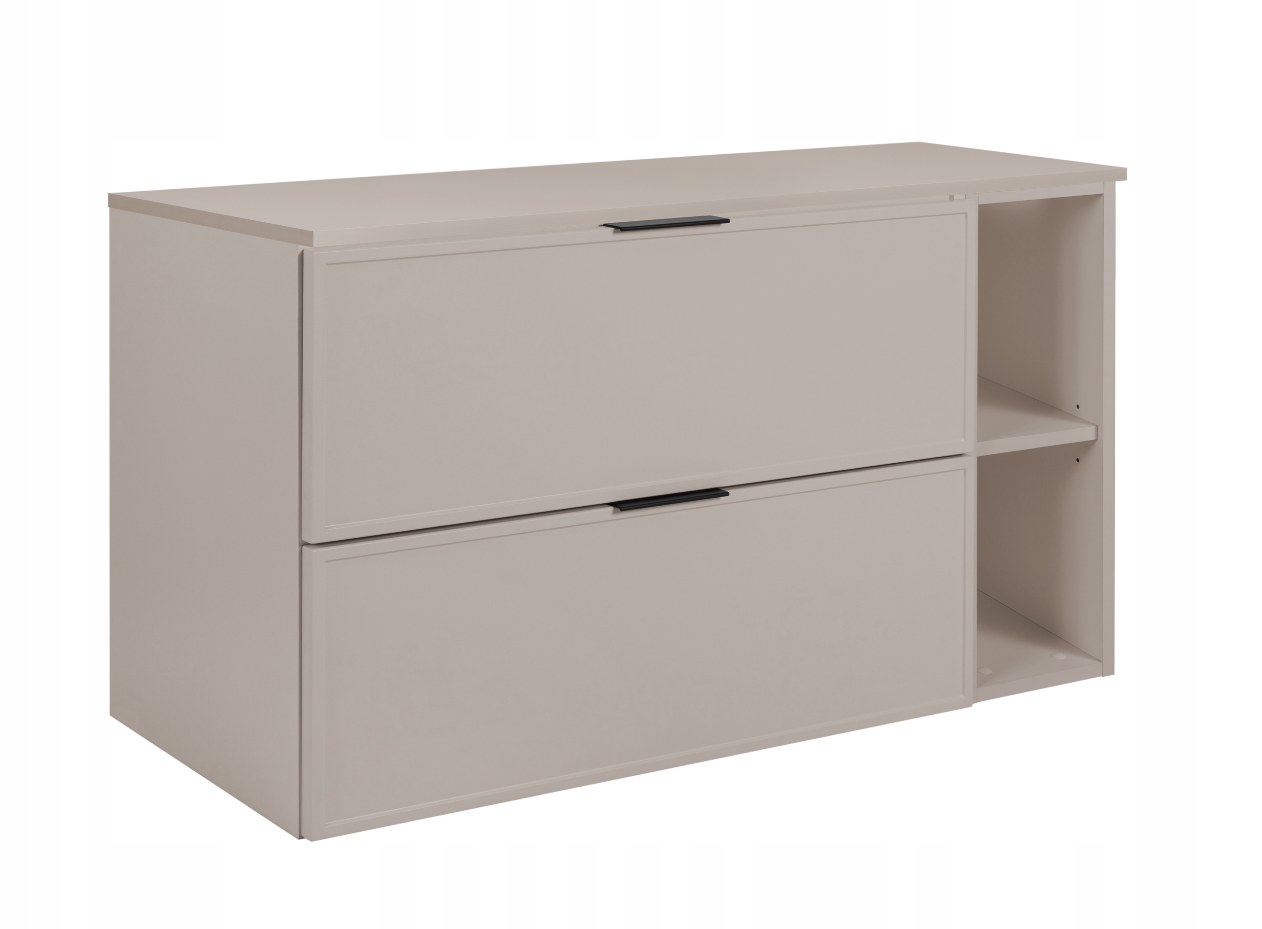 Koupelnová skříňka Závěsná sada Regál Kašmír 80 Rámeček čela Mdf