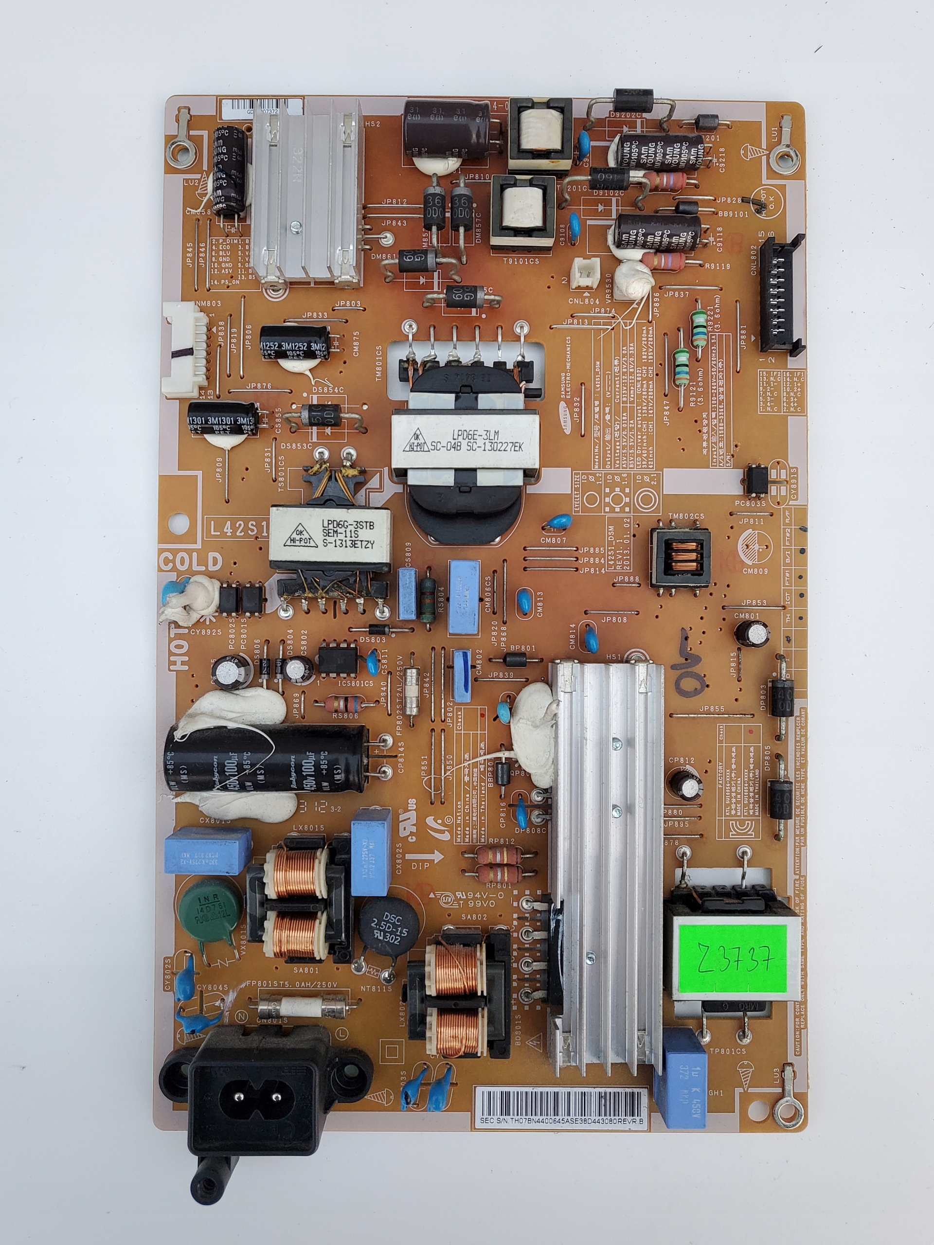 Bn44-00645a Zasilacz Samsung w Części i podzespoły do TV i