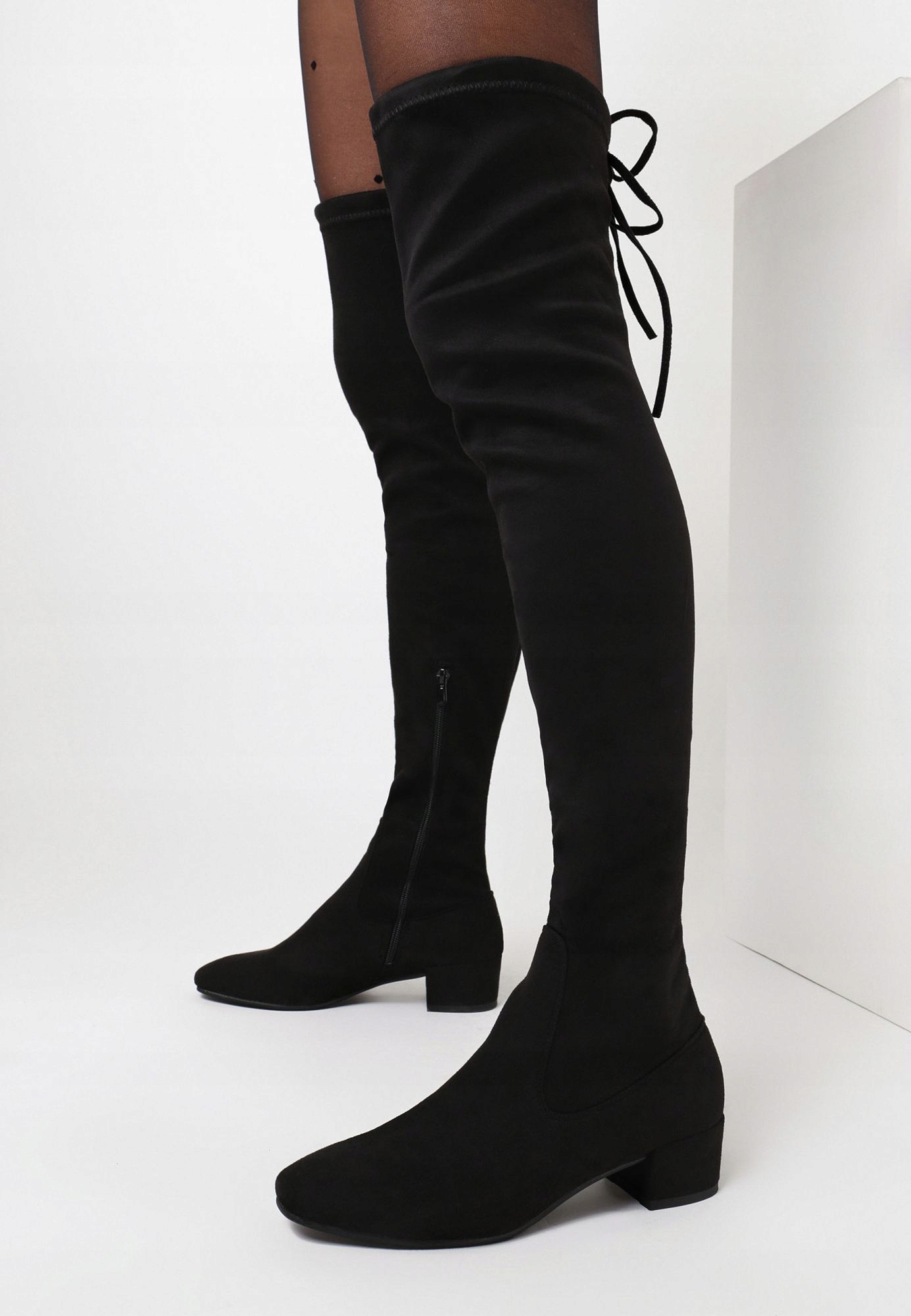 Born2Be Czarne Kozaki damskie 41 Ekozamsz