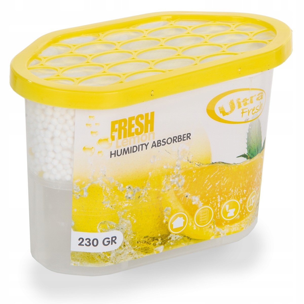 

Pochłaniacz Wilgoci 230g Osuszacz Powietrza Lemon