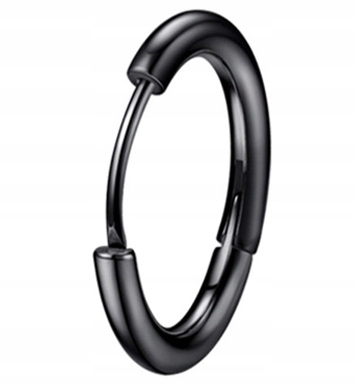 

Kolczyk Czarne Kółko 14 mm Stal Chirurgiczna