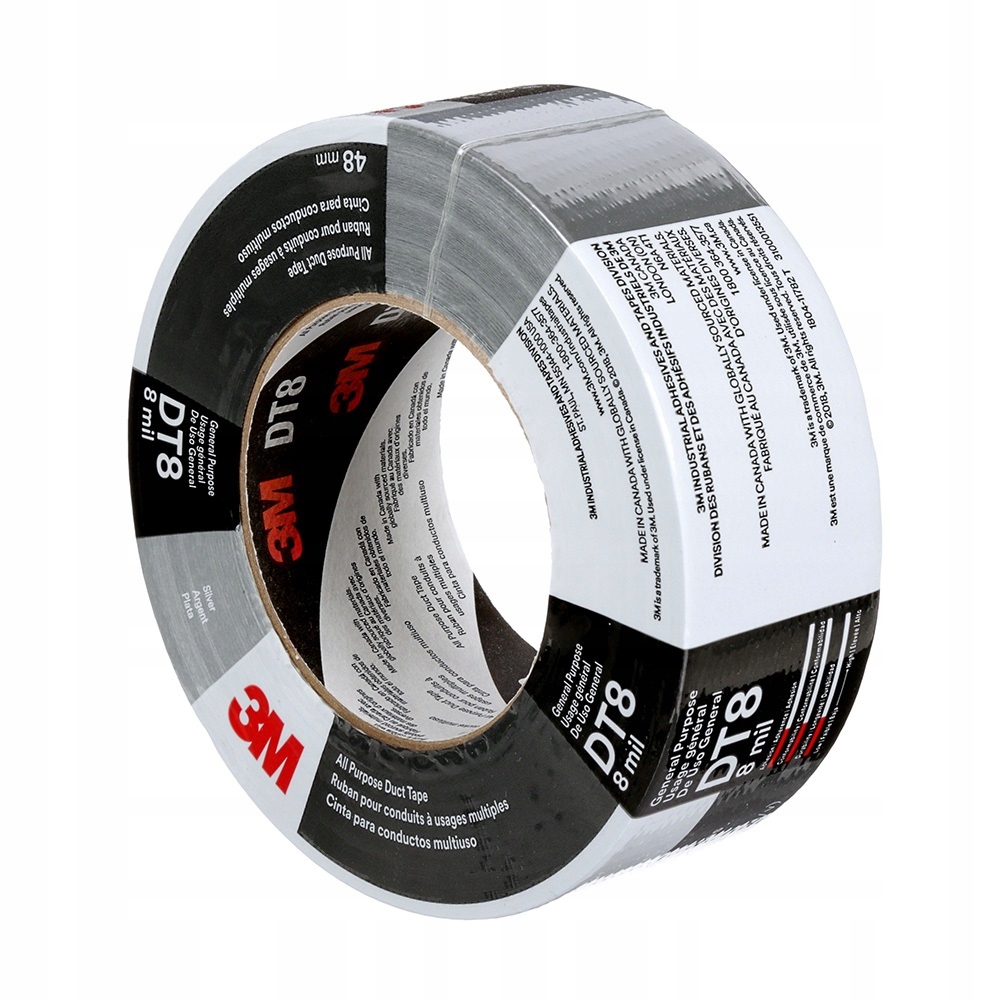 

3M DT8 Taśma Naprawcza 48mm/23m Duct Tape srebrna