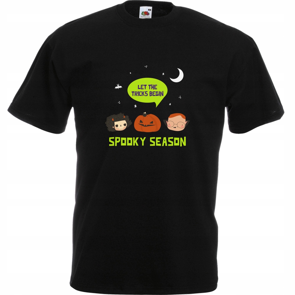 

Koszulka halloween spooky season S czarna