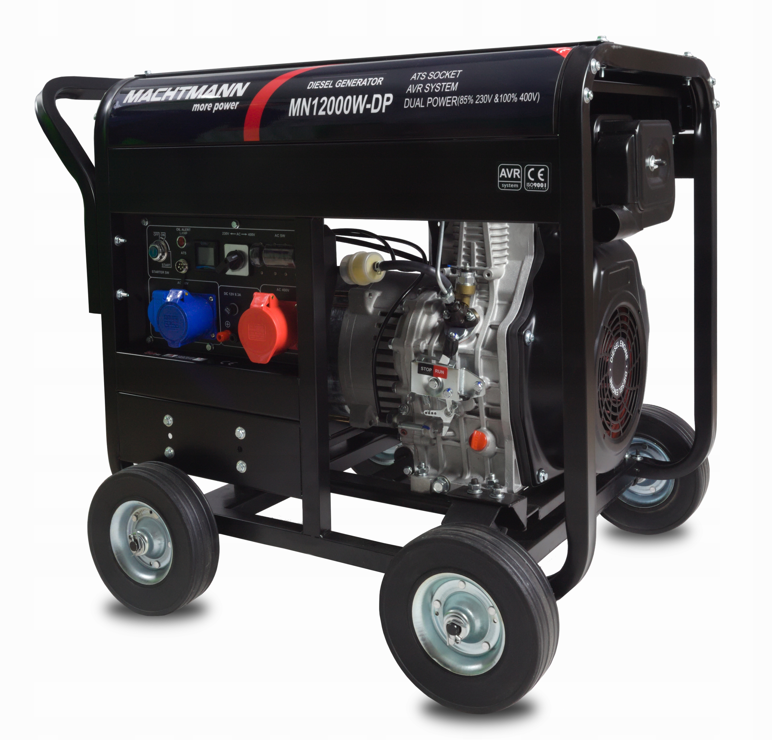 Agregat Prądotwórczy Diesel Machtmann 12000W-DP 400V 11.8 kVA Trójfazowy