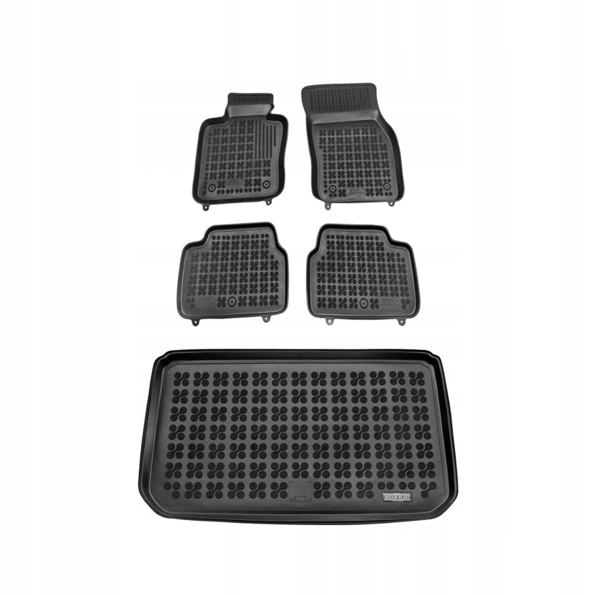 Gumová sada koberčekov a rohoží Mini Cooper S III od roku 2014, horná podlaha, batožina