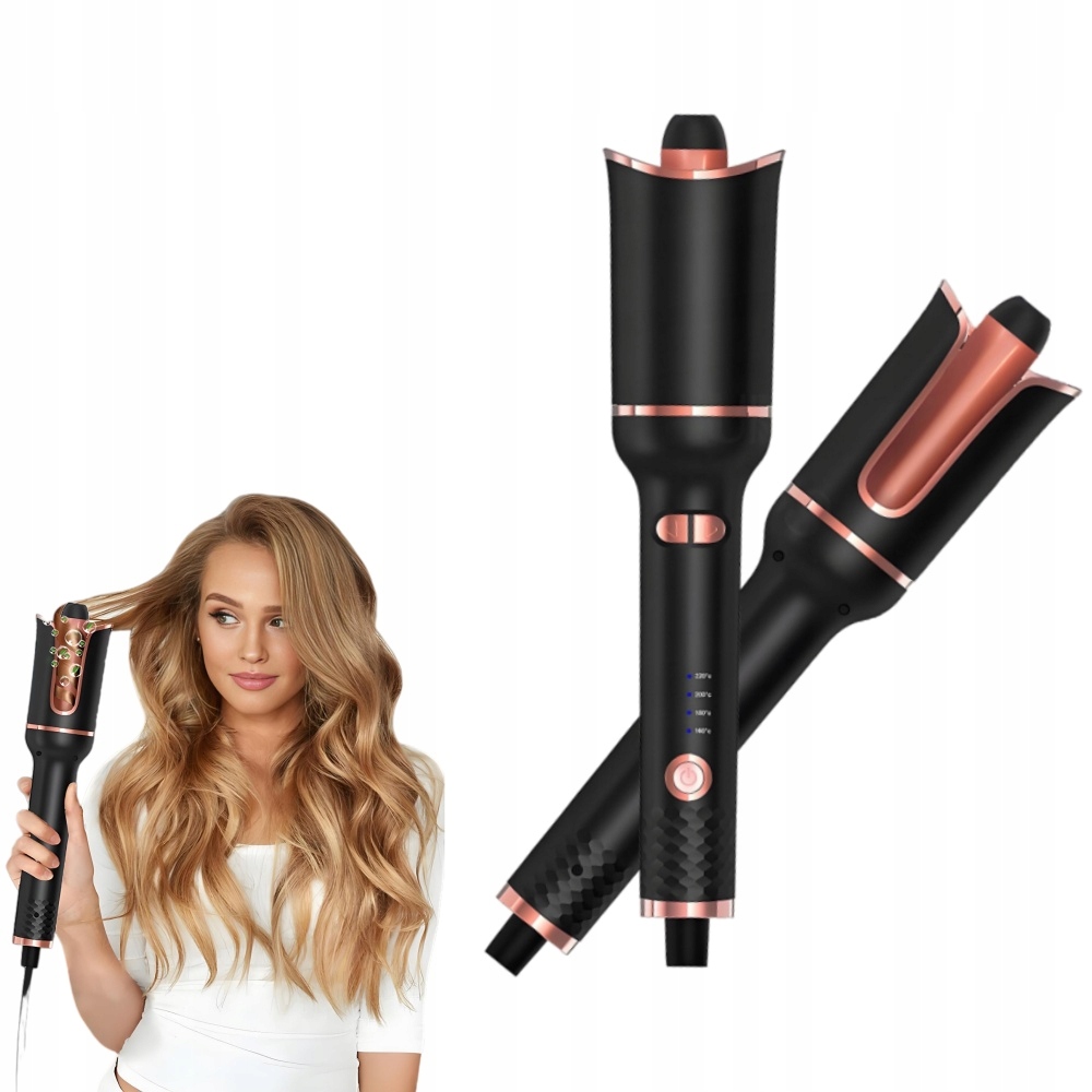 Automatická keramická rotační kulma na vlasy pro velké kadeře