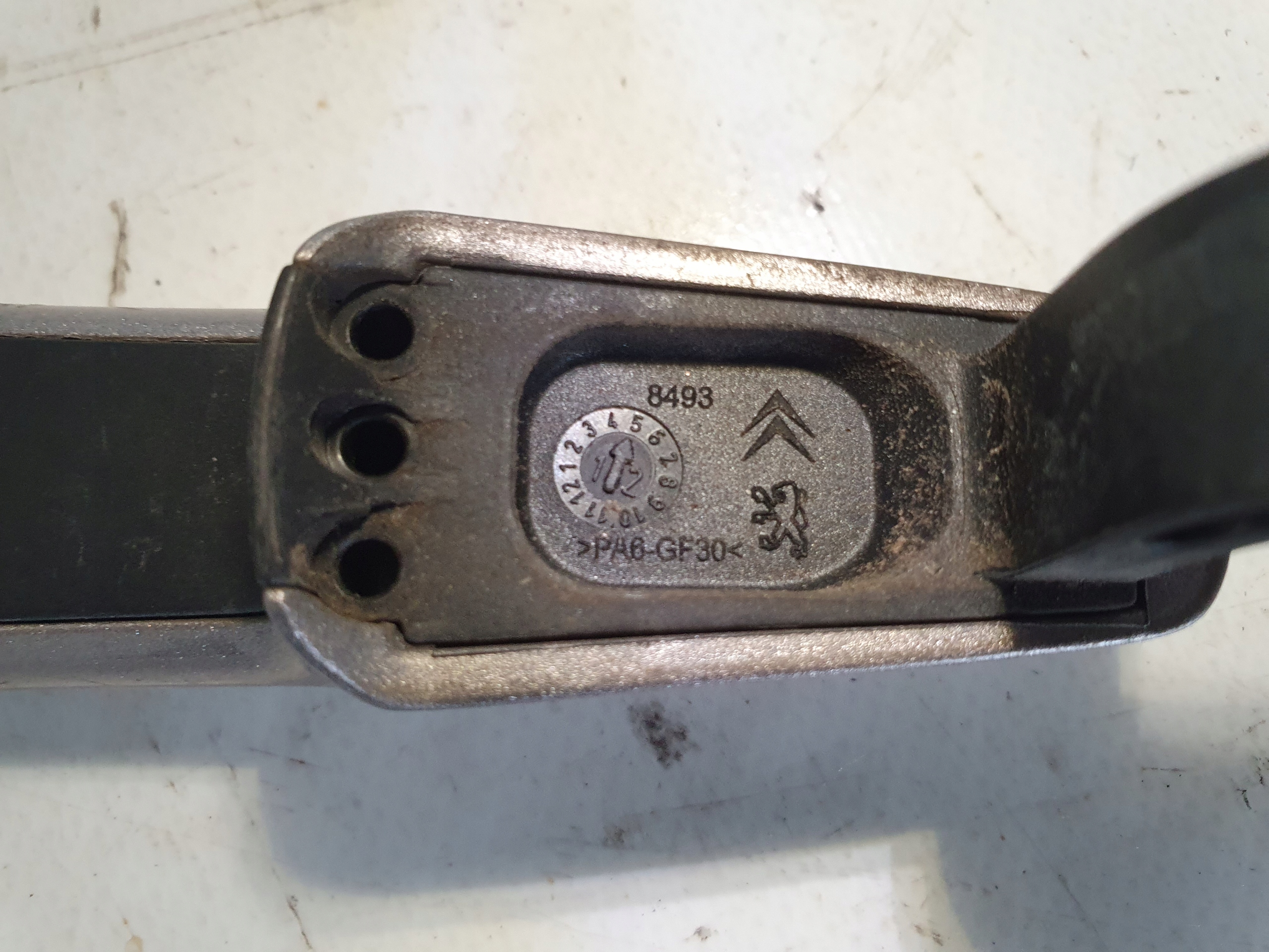 handle exterior rear part right left Peugeot 207 96816439977
