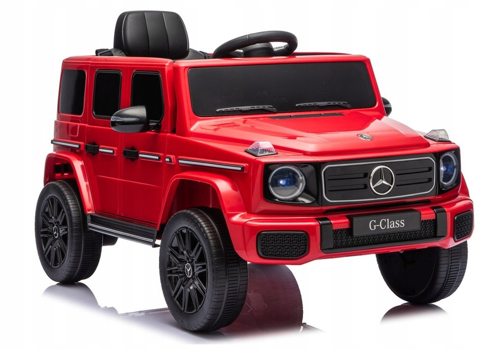 Pojazd Na Akumulator Mercedes G 4x4 24V 2580 Czerwony Lean Cars