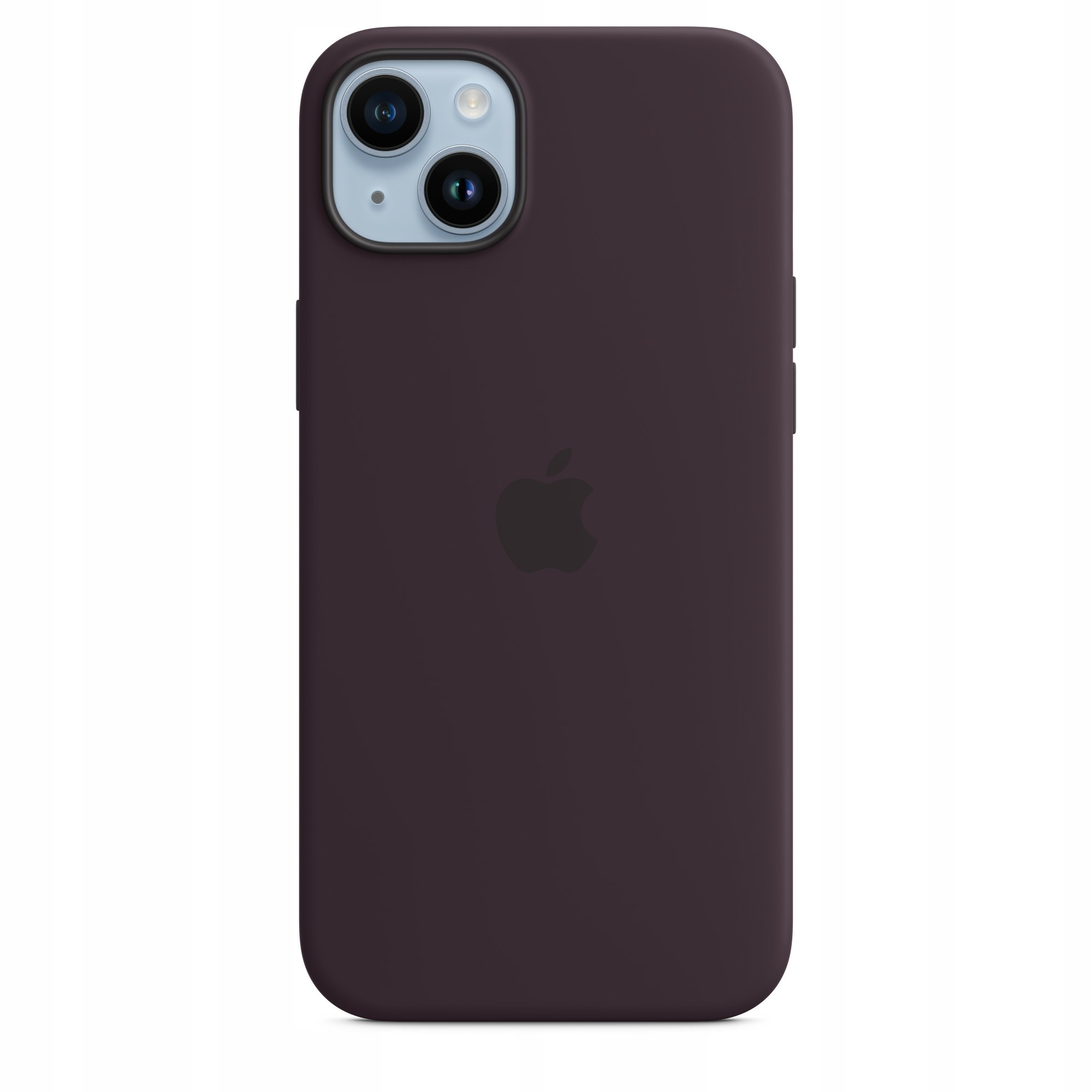Silikonové pouzdro pro iPhone 14 Plus Jagodový Zadní Kryt Silicone Case Elderberry