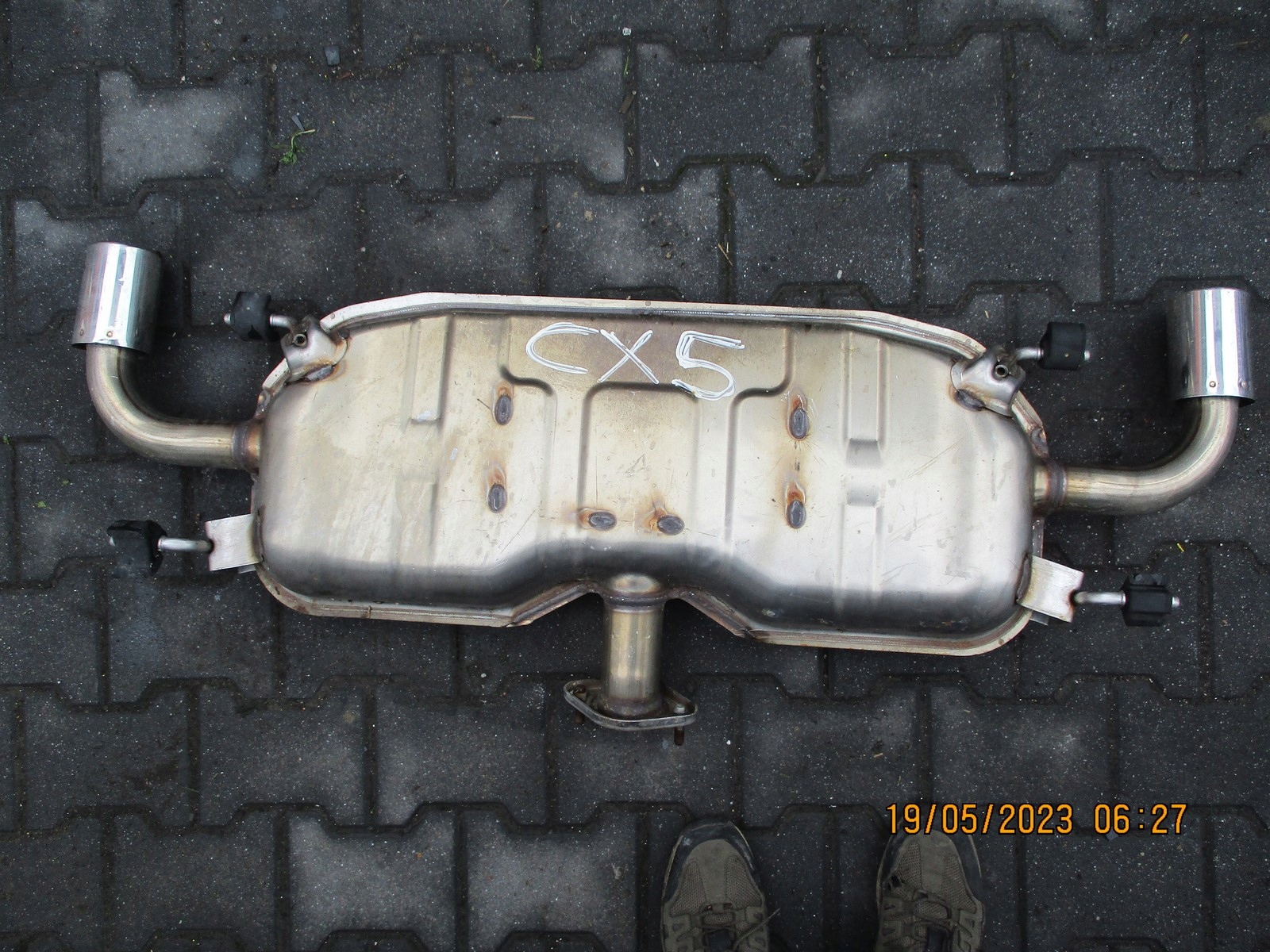 DÄMPFER ENDSCHALLDÄMPFER AUSPUFF MAZDA CX5 SH02