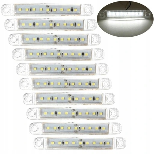 9LED LAMPKI LAMPY OBRYŚOWE OBRYŚÓWKI 12V 24V 10SZT Producent części Inny
