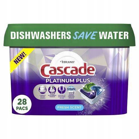 Cascade Platinum Plus Fresh Scent 28 ks