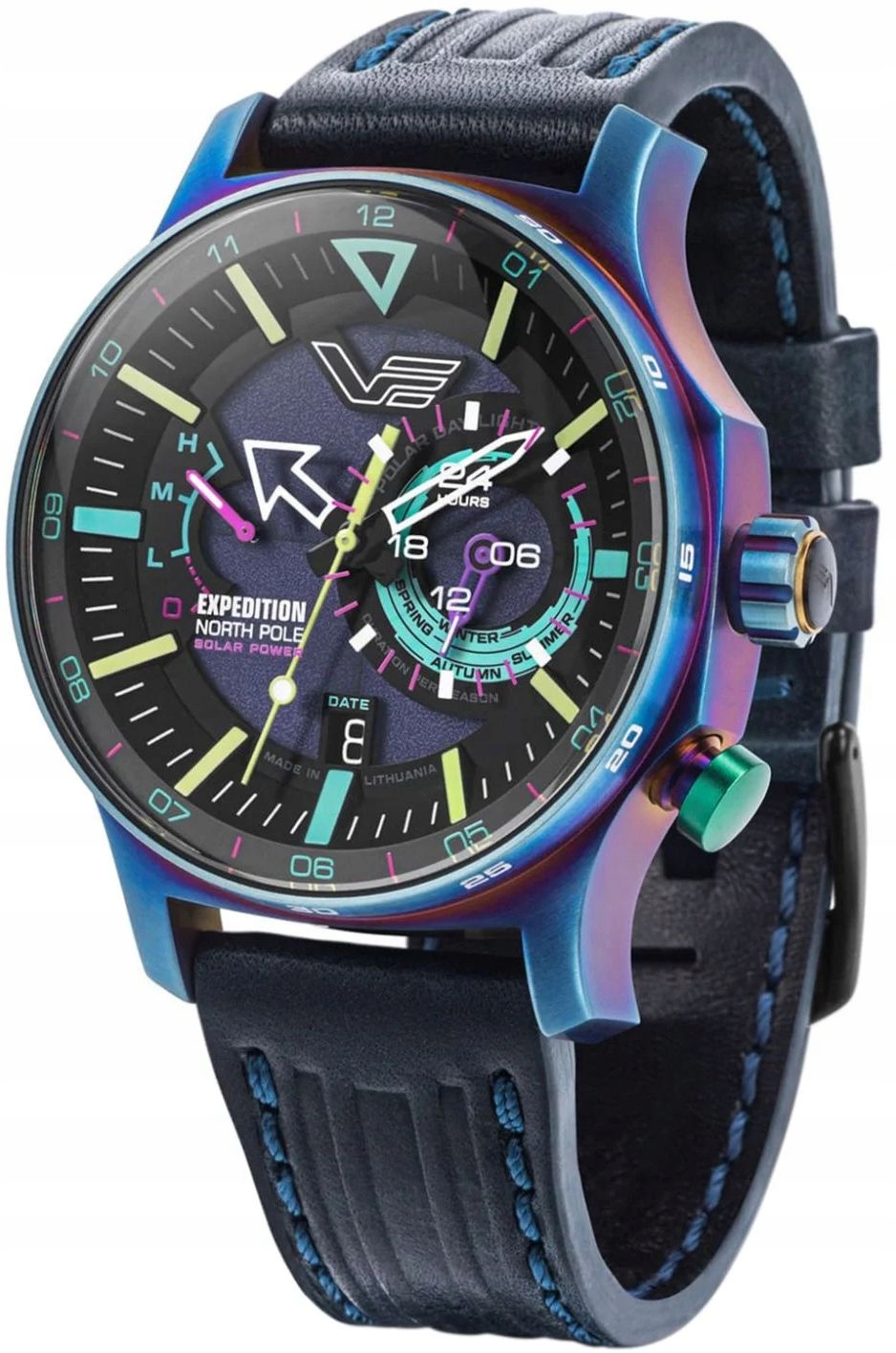 Hodinky Vostok Europe VS57-595D737 Expedition North Pole Polar Light Krabička