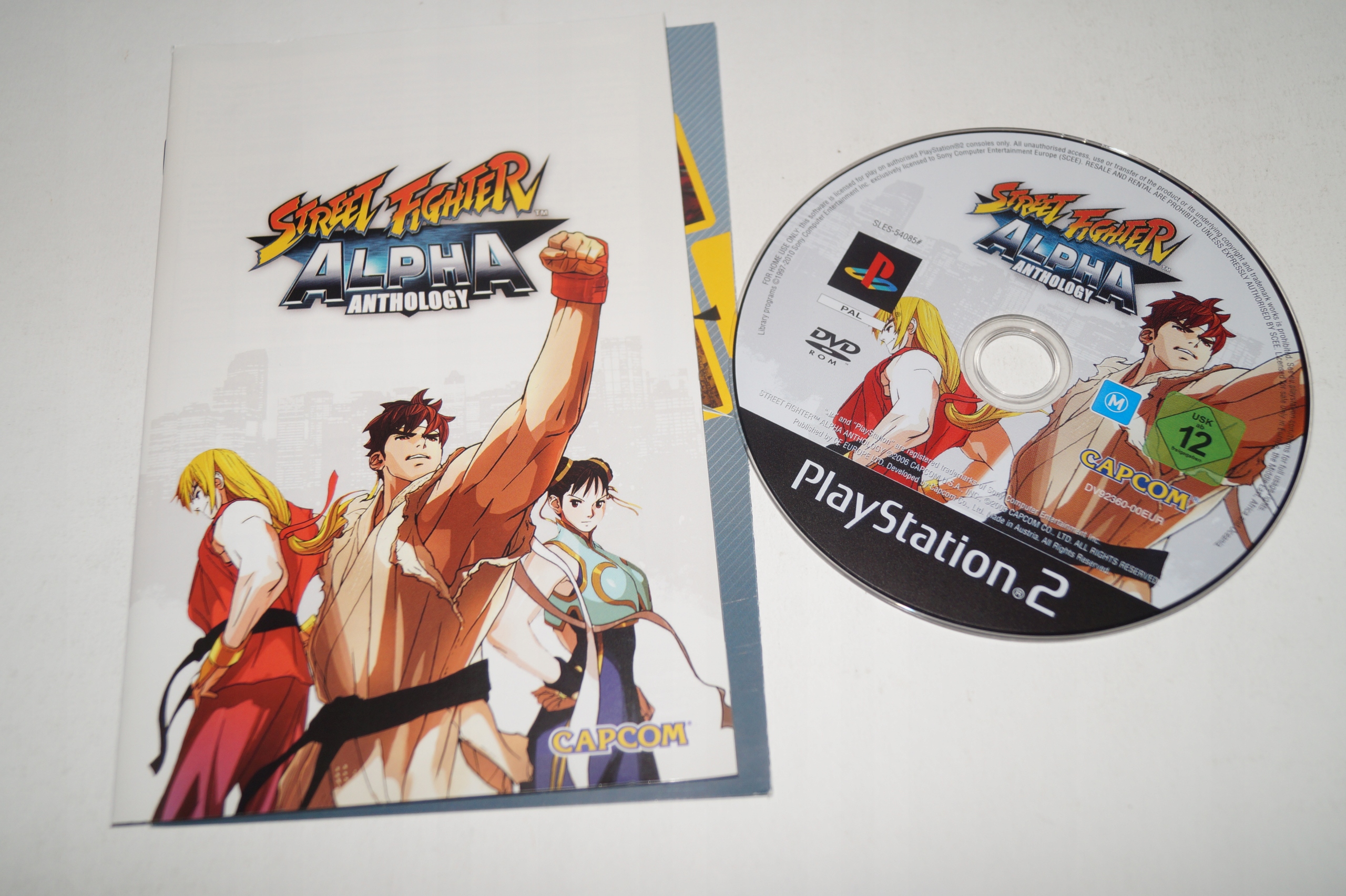 PS2 STREET FIGHTER ALPHA ANTHOLOGY - WYD. ANGIELSKIE - PS2