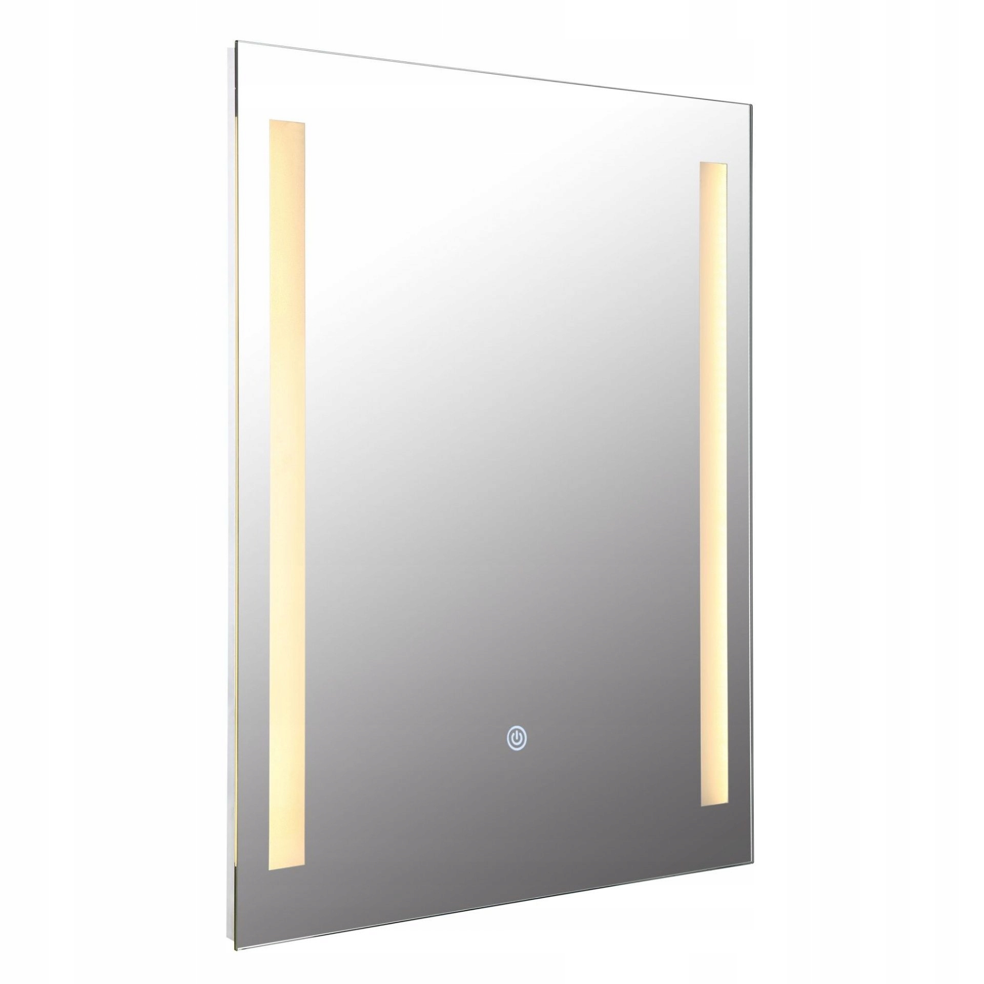 Obdĺžnikové zrkadlo s Led osvetlením 12W IP44 a vypínačom Rivas Globo