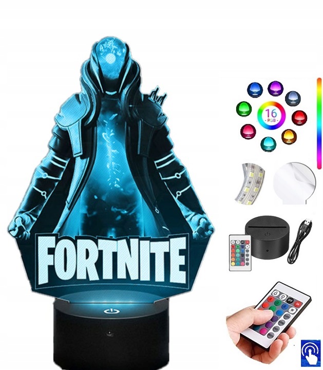 

Lampka na biurko Fortnite Led Plexido