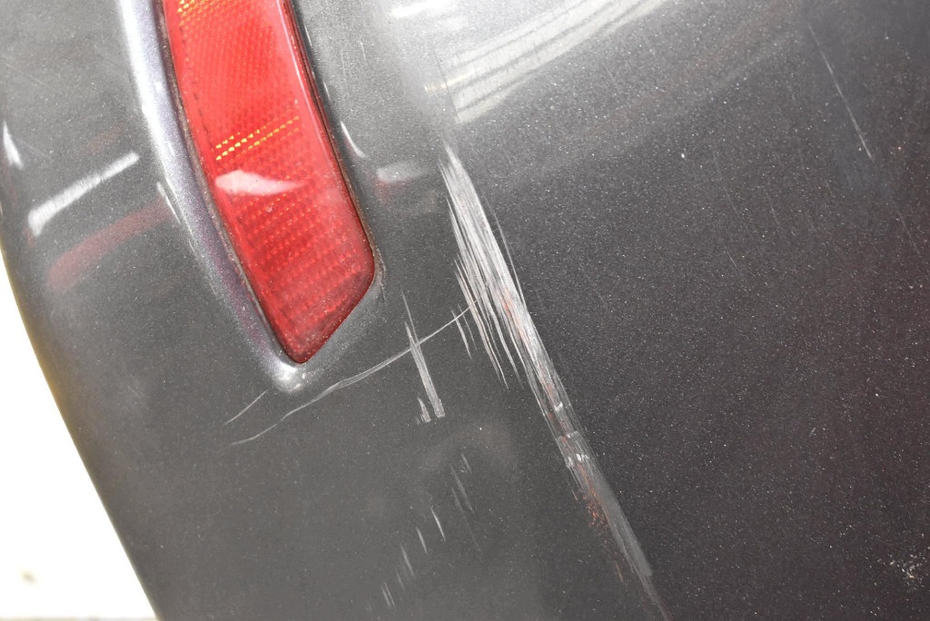 bumper rear part rear grey PDC TOYOTA COROLLA XI E18 13-16