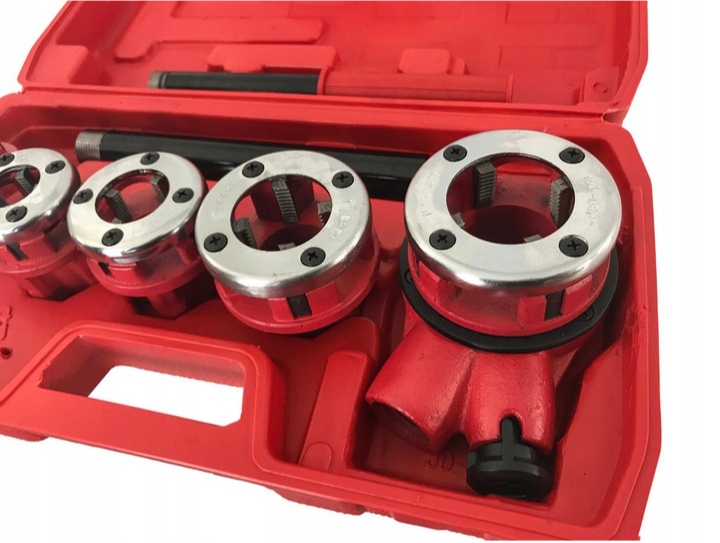 GWINTOWNICA NARZYNKA RĘCZNA DO RUR GWINTOWNICE 5EL NARZYNKI GRZECHOTKA Rozmiary głowic 3/8