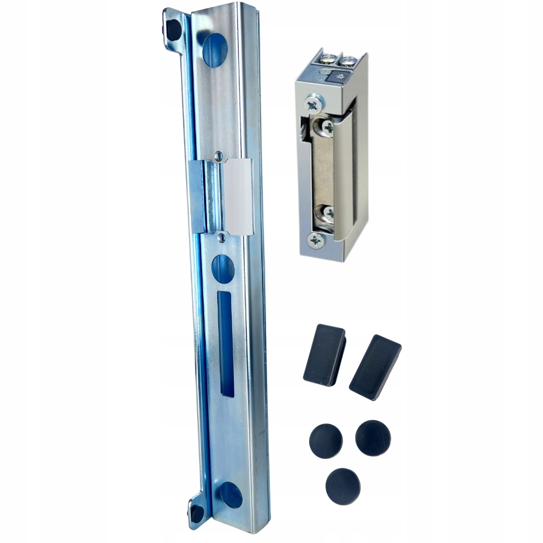 Zámková krabice elektrozávěsu nízká pro bránu dveří 40x22.5x350mm pozink