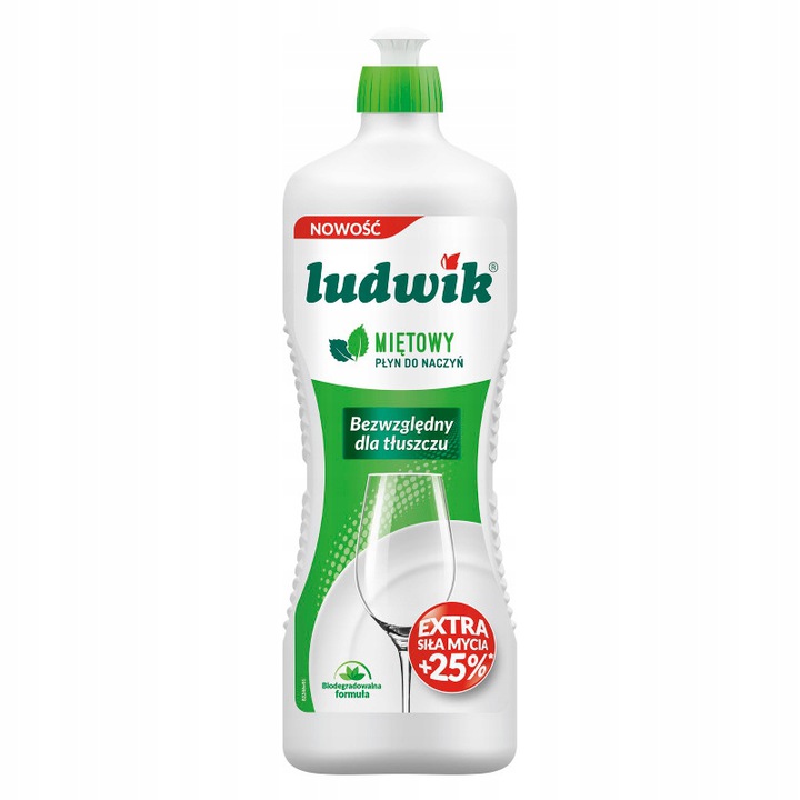 

Płyn do mycia naczyń Ludwik miętowy 900ml