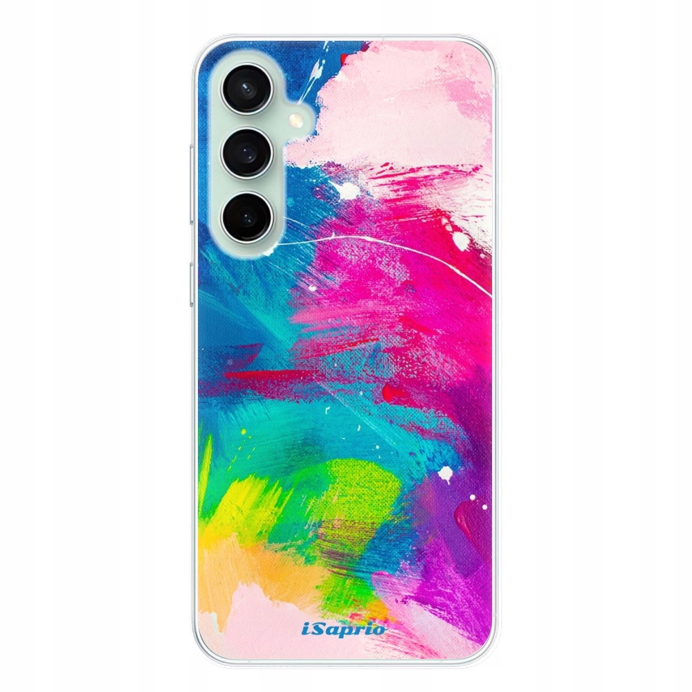 Silikonowe etui iSaprio Abstract Paint 03 do Samsung Galaxy S23 Fe
