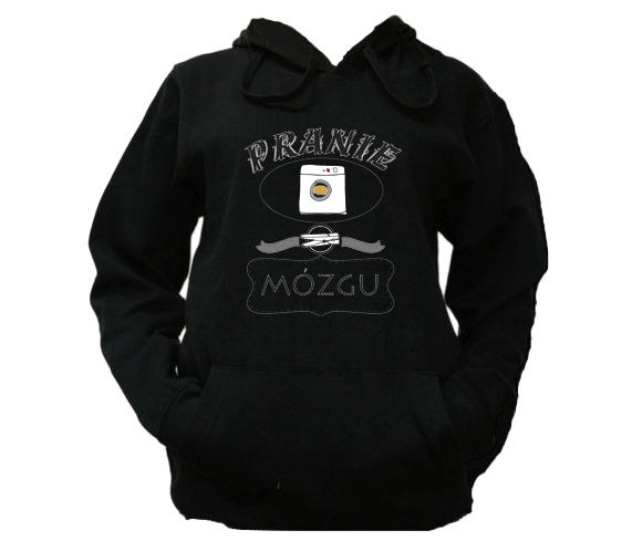 

M Bluza Kaptur Damska Pranie Mózgu Śmieszne Wzór