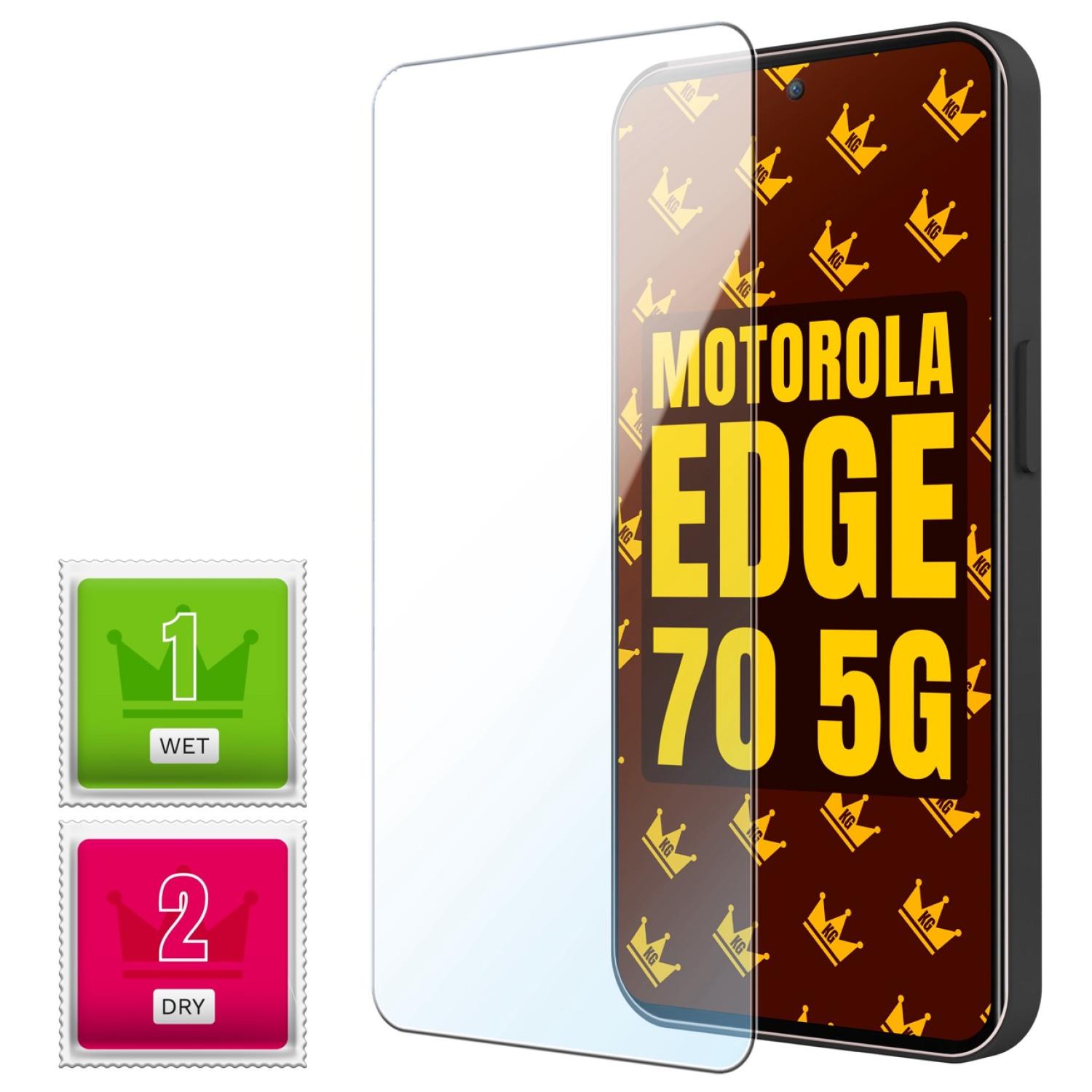 Szkło Hartowane Do Motorola Edge 70 (Płaskie, 9H, Szybka, Ochronne)