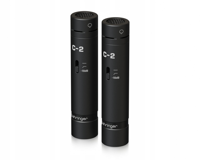 Behringer C-2 Dark Edition – Dvojica kondenzátorových mikrofónov